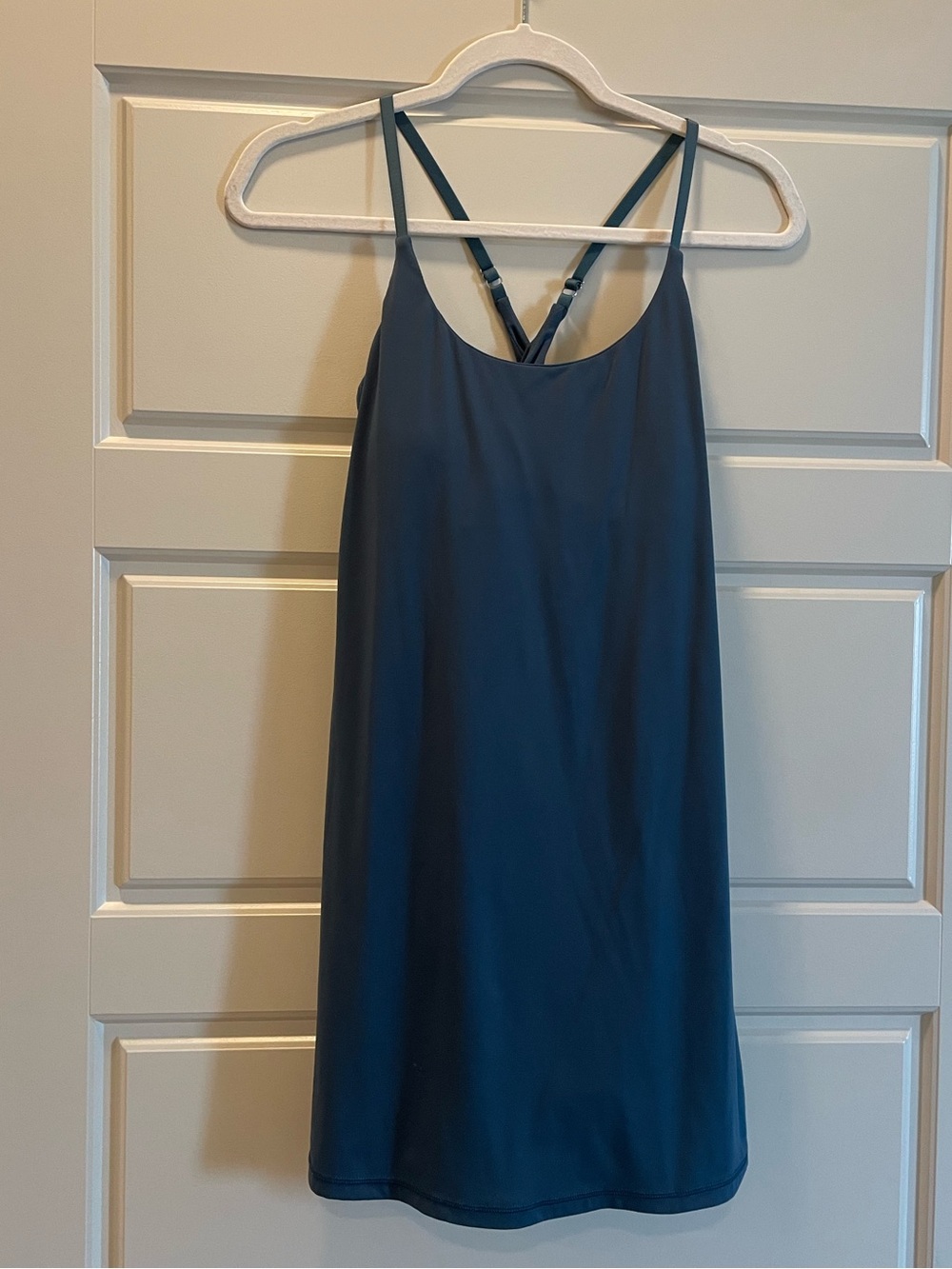 Blue Athletic Mini Dress